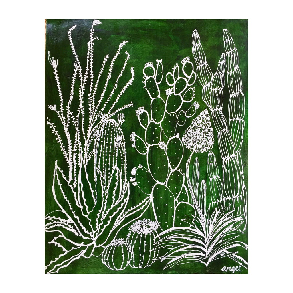 Emerald Desert (Print)