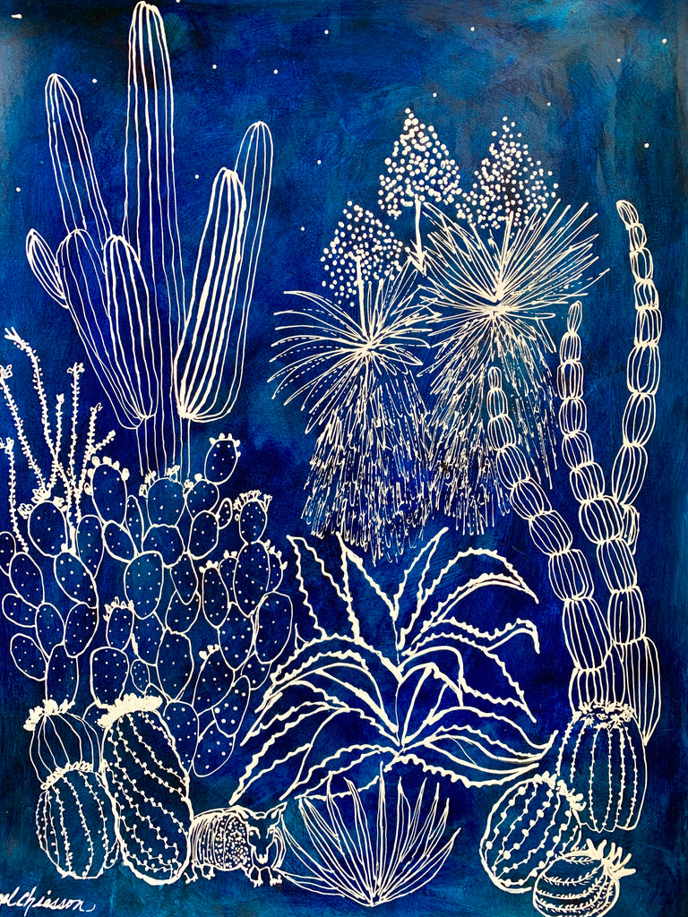 Indigo Night Desert