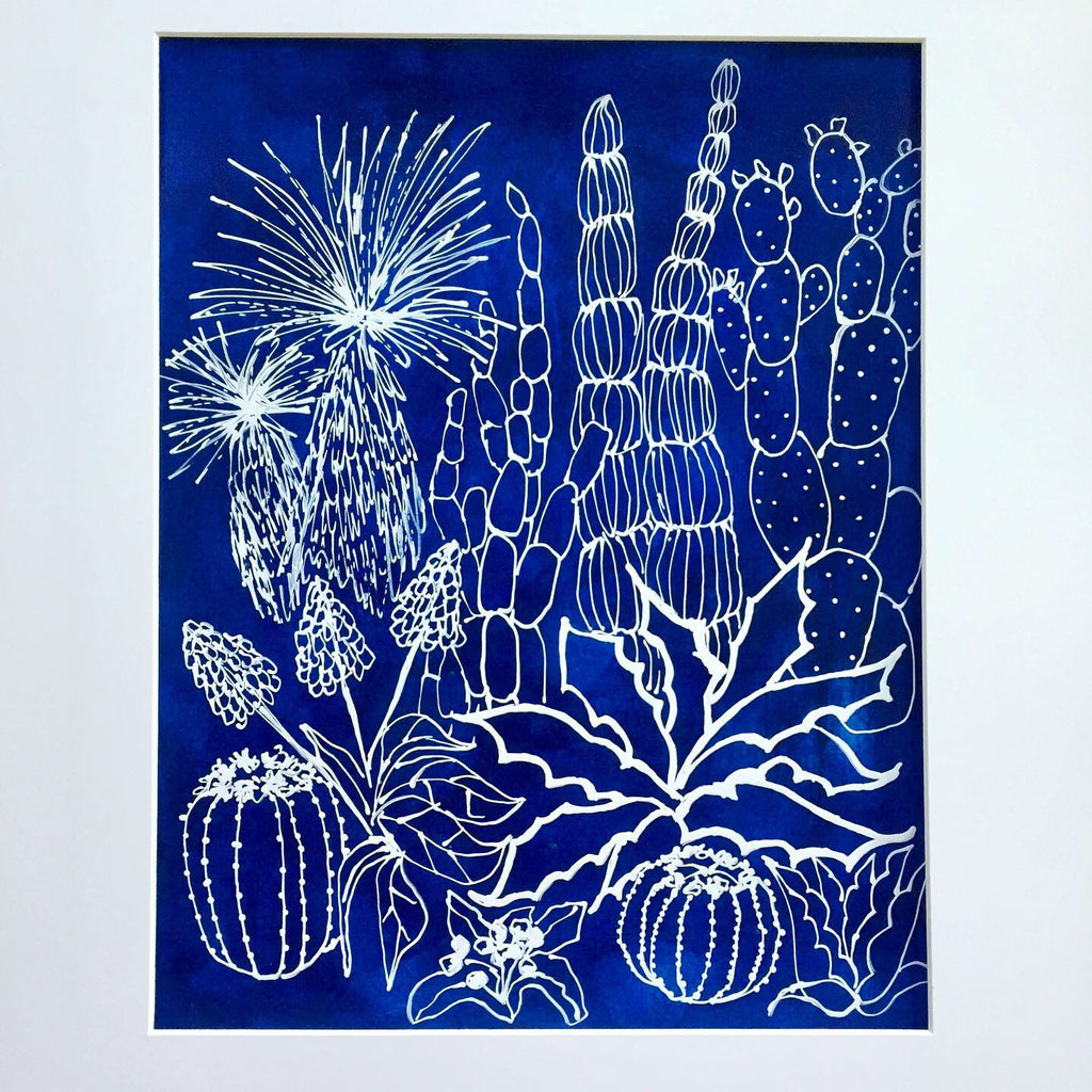 Indigo Desert (Print)