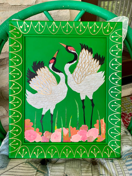 You got me rockin’ and a-reelin’ “ 14 x16.5” framed