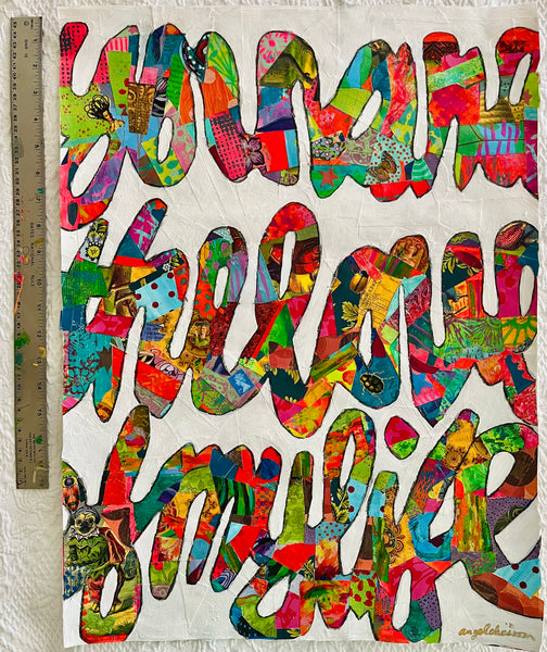 LOML   18x24” paper