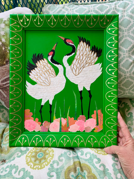 You got me rockin’ and a-reelin’ “ 14 x16.5” framed
