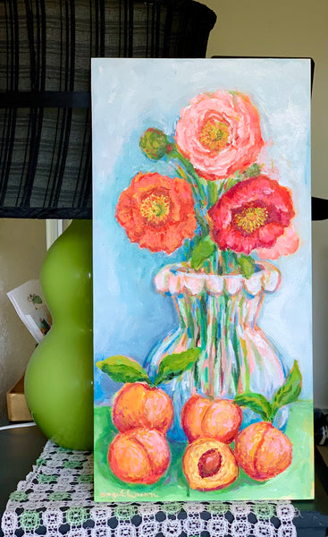 Peaches and Poppies