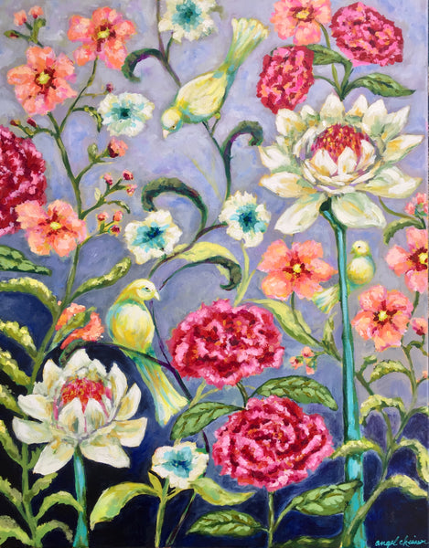 Lotus & Birds