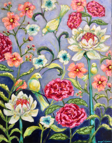 Lotus & Birds