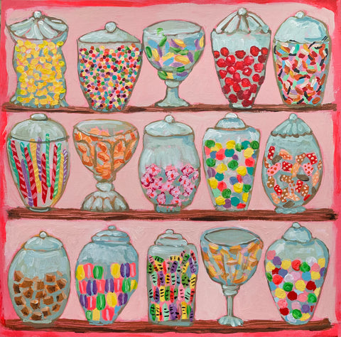 candy shop jars